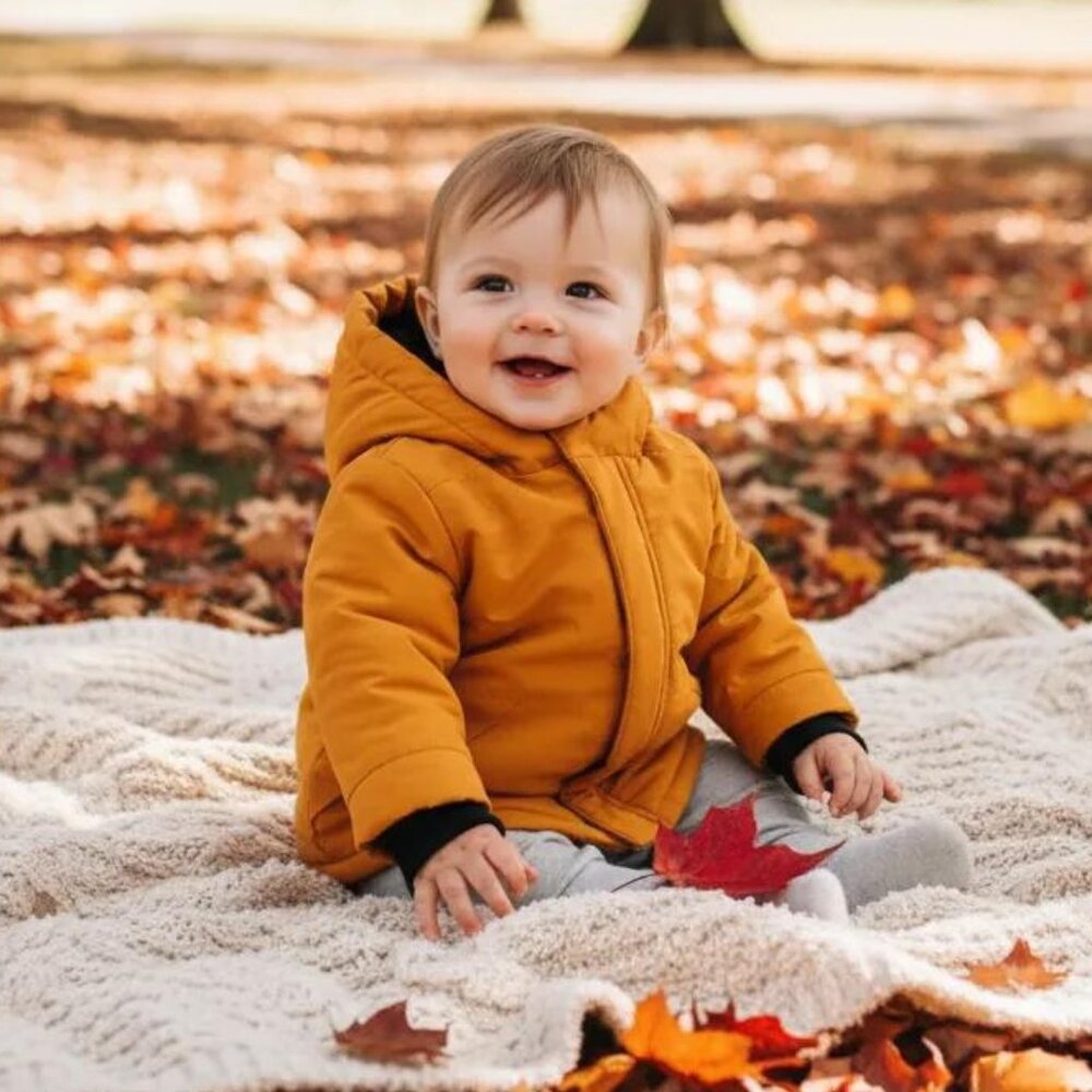 Boite a Malice Hooded Fleece Lined Jacket 6M